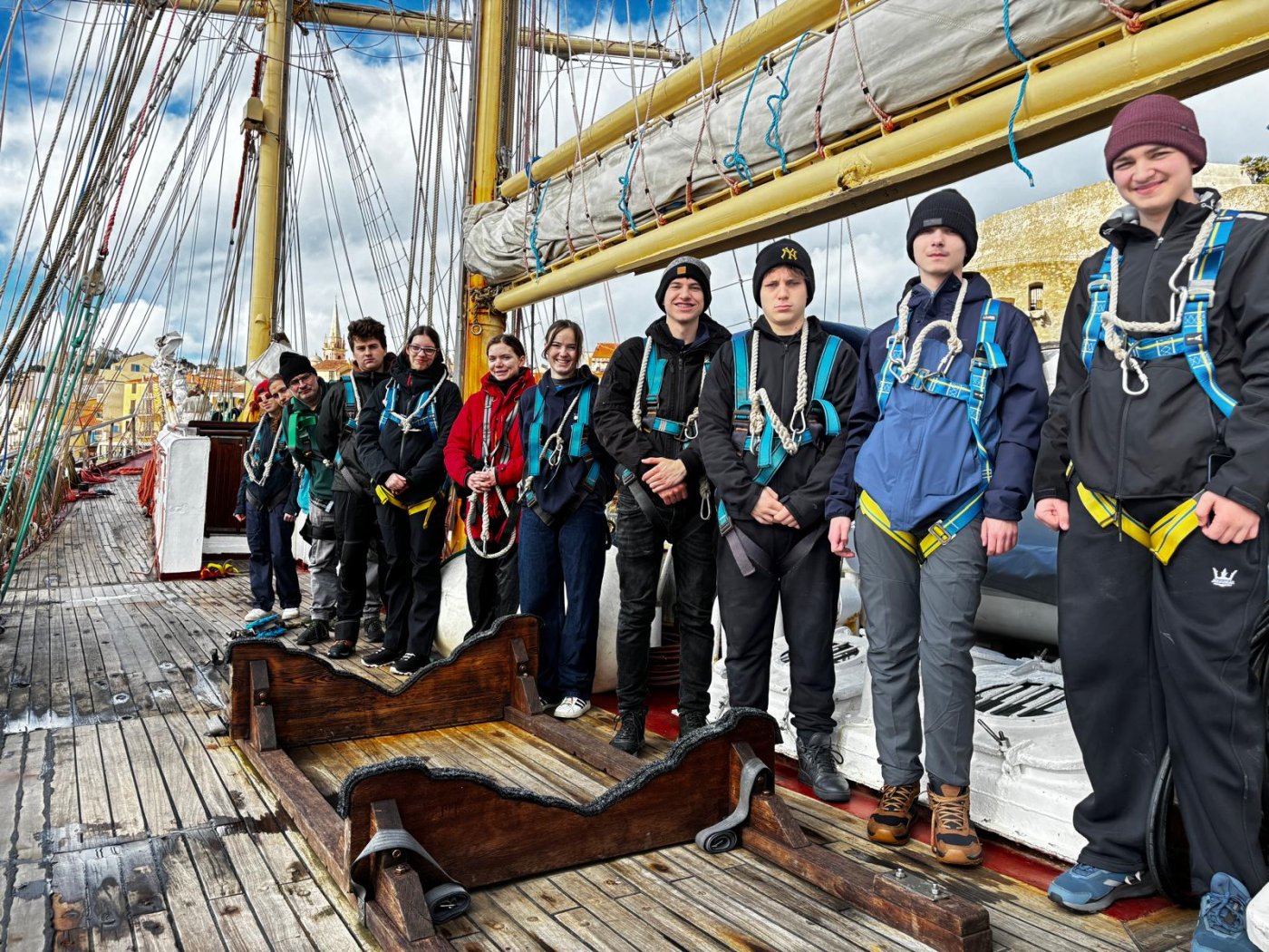 300 nautical miles. Gdynia's birthday spent at sea.