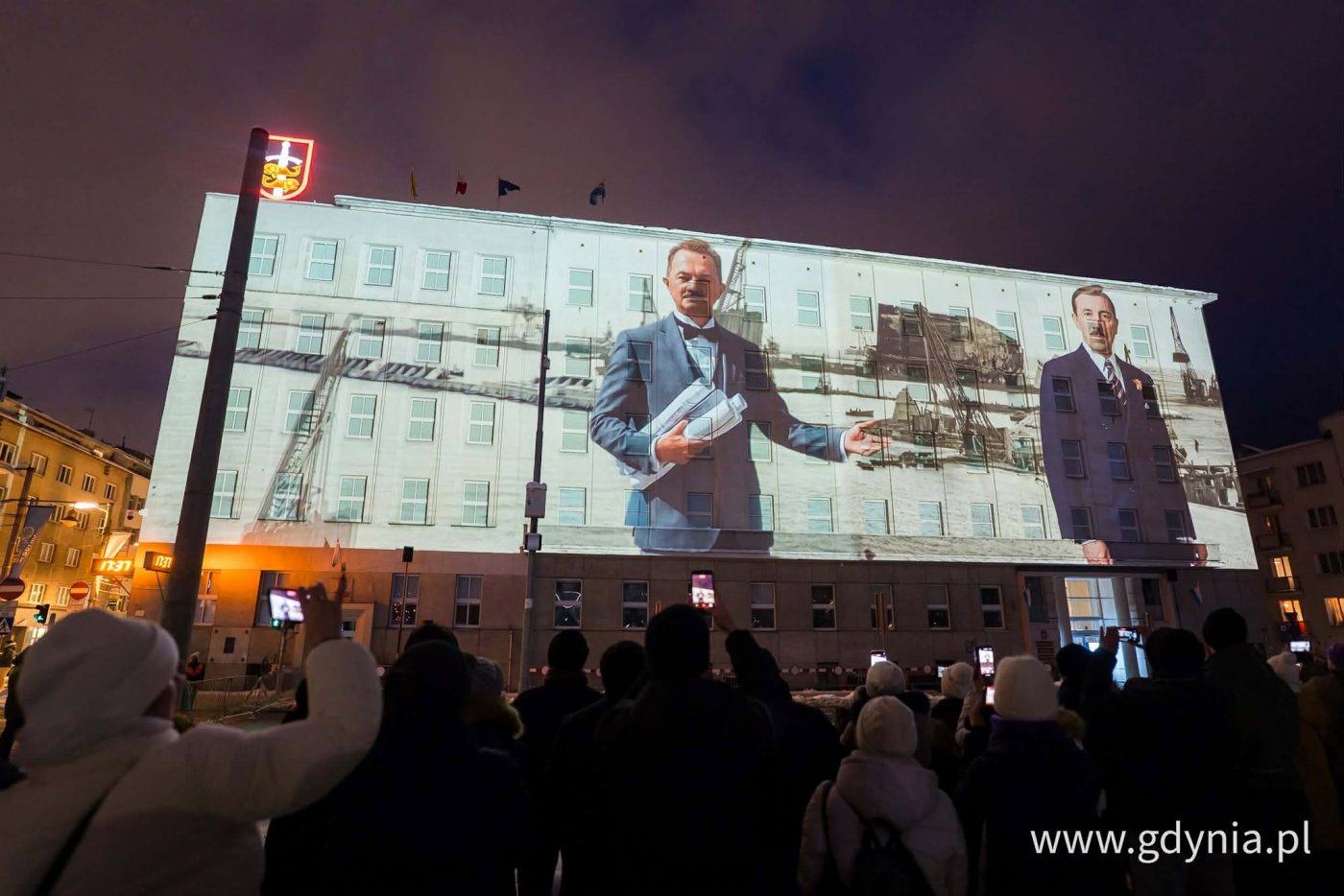 Come and see the extraordinary birthday 3D mapping show ‘It all started with the sea. A tale about Gdynia.’