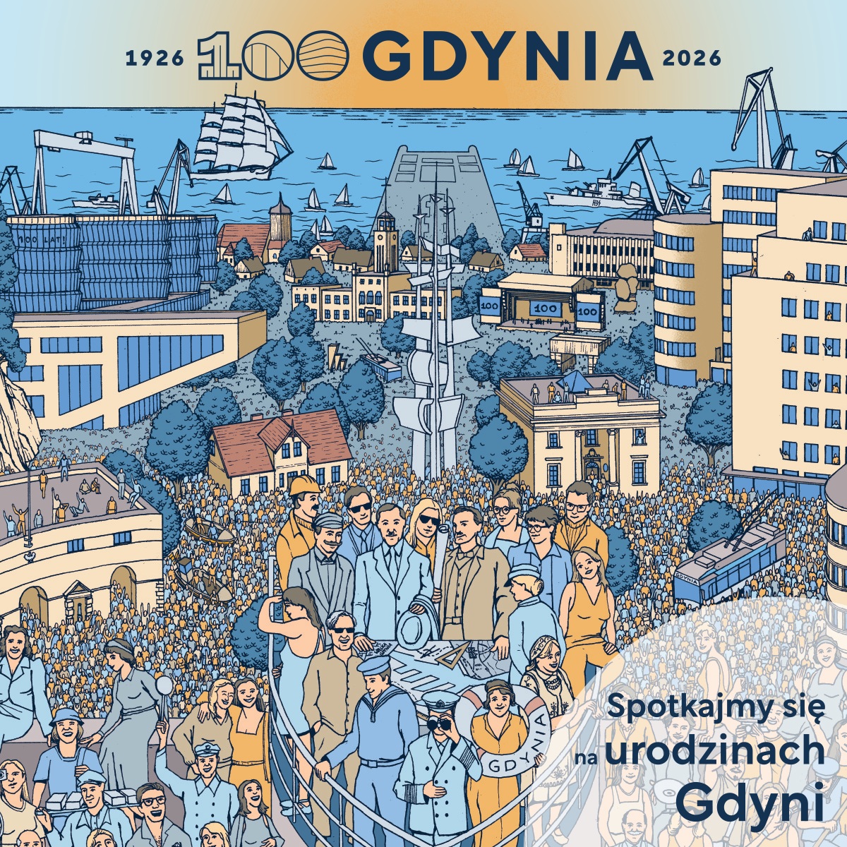 Gdynia zaprasza na setne urodziny