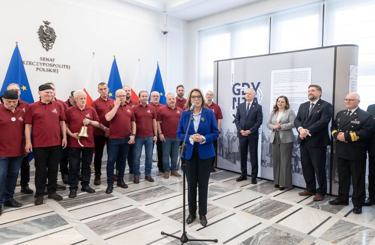 Gdynia celebrates in the Senate. The ‘Gdynia x 10’ exhibition officially opened