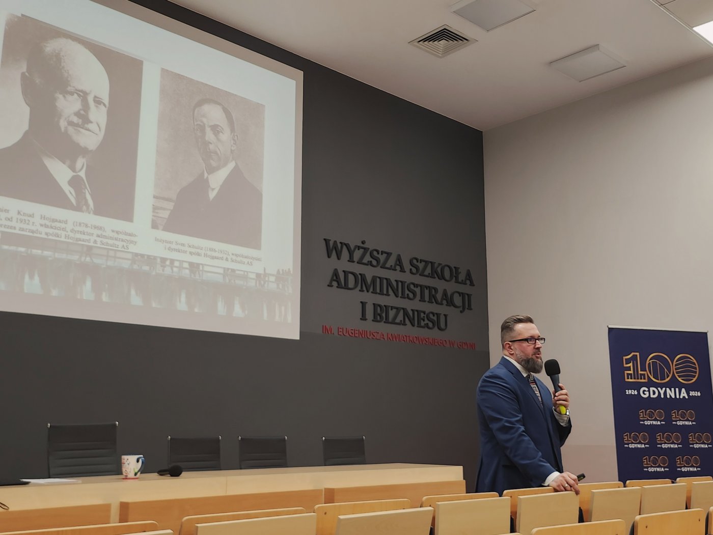 Oxhuvud i inne ślady Skandynawii w Gdyni – pierwszy wykład uczelni na stulecie miasta