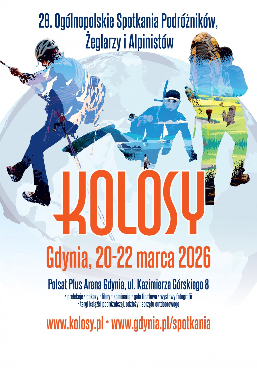 28. Ogólnopolskie Spotkania Podróżników, Żeglarzy i Alpinistów | KOLOSY za rok 2025