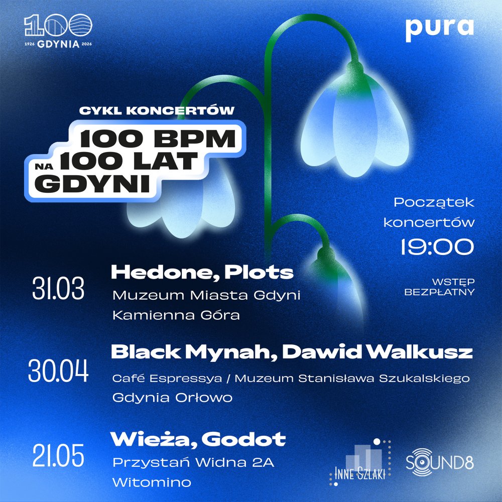 100 BPM na 100-lecie Gdyni: Black Mynah, Dawid Walkusz