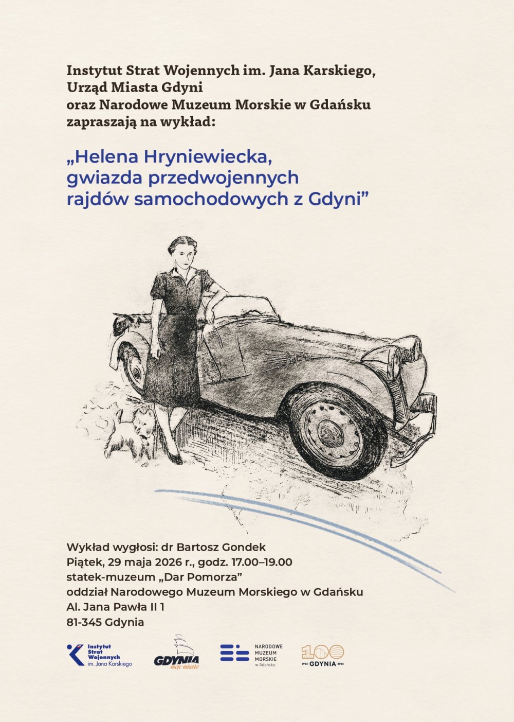 Helena Hryniewiecka – gwiazda przedwojennych rajdów samochodowych z Gdyni